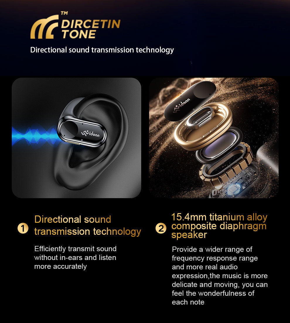 Vidonn T3 Open-Ear Bluetooth Sports Headphones