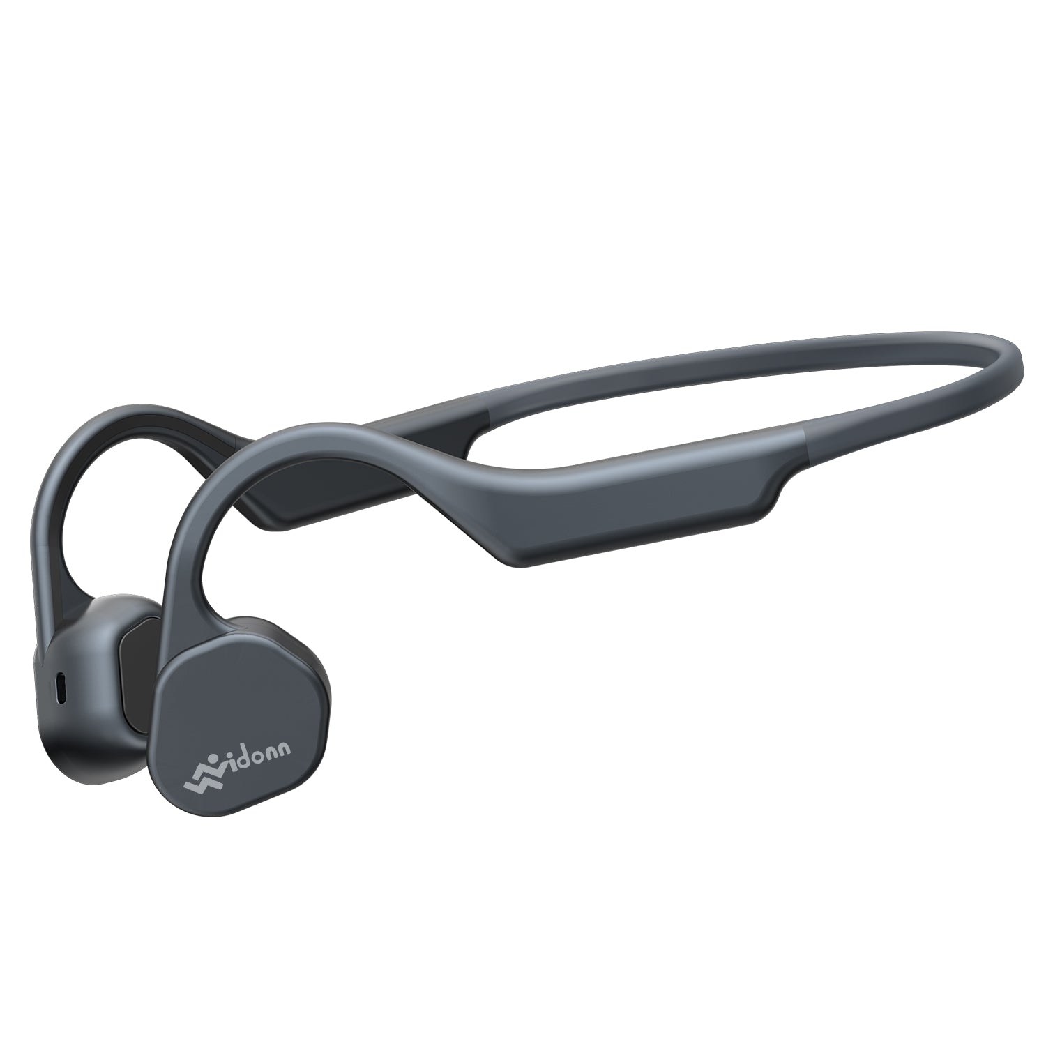 ASHATA Air Conduction Bluetooth Headset, Open Ear Bluetooth Headset Earphones, 8 Hrs Playtime, Support HSP A2DP AVRCP, Open Ear Stereo Bluetooth EDR Sport Headphones For Workouts Running (Black