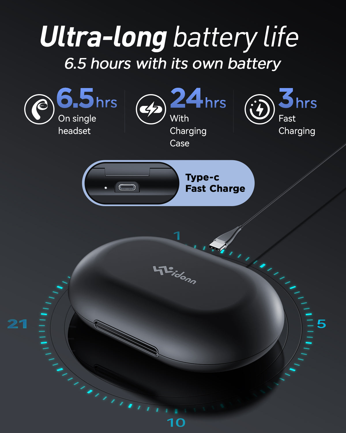 Long-Lasting Battery Life